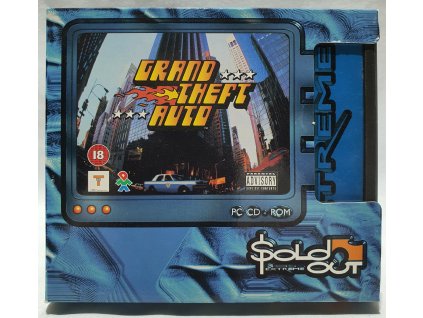 PC GRAND THEFT AUTO MS-DOS / WIN 95 PC CD-ROM v jewel case obale