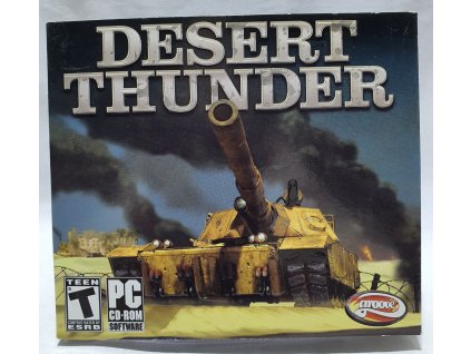 PC DESERT THUNDER PC CD-ROM v jewel case obale