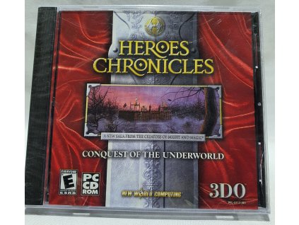PC HEROES CHRONICLES CONQUEST OF THE UNDERWORLD PC CD-ROM v jewel case obale