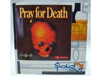 PC PRAY FOR DEATH SOLDOUT EDÍCIA WIN 95/98 MS DOS PC CD-ROM V PAPIEROVOM OBALE