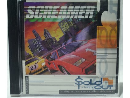 PC SCREAMER Soldout Edícia PC CD-ROM pre MS-DOS a Win95/98 v jewel case obale