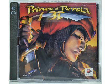PC PRINCE OF PERSIA 3D PC CD-ROM v jewel case obale  - otvorené