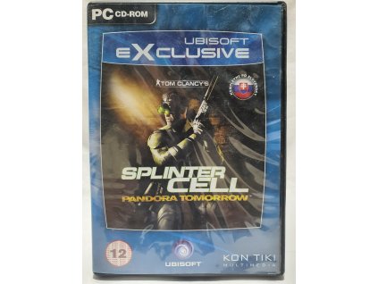 PC Tom Clancy's SPLINTER CELL PANDORA TOMORROW EXCLUSIVE EDÍCIA PC CD-ROM