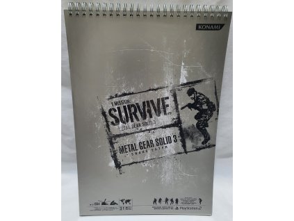 ZÁPISNÍK A4 METAL GEAR SOLID 3: Snake Eater ČISTÉ STRANY