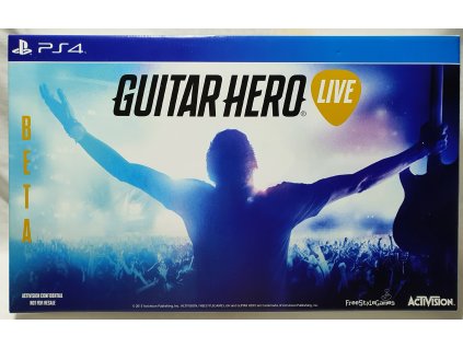 Guitar Hero Live gitara pre Playstation 4 - neobsahuje hru