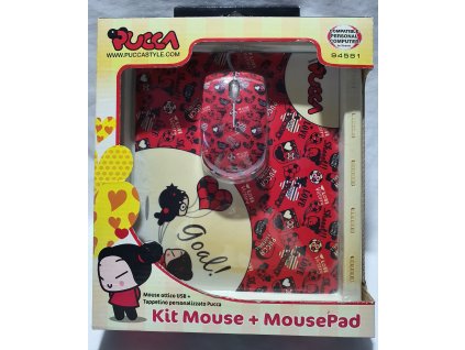PCH XTREME OPTICAL MOUSE+ MOUSE PAD KIT PUCCA STYLE GOAL PC