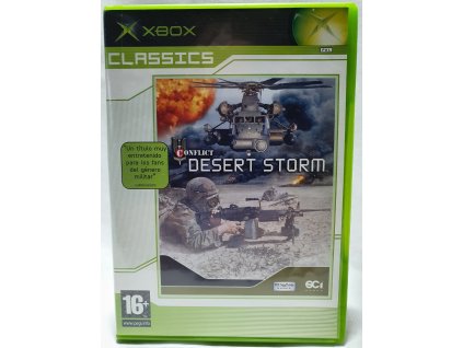 Conflict: Desert Storm Xbox - ŠPANIELSKY OBAL