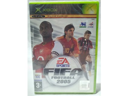 FIFA FOOTBALL 2005 Xbox - originál fólia