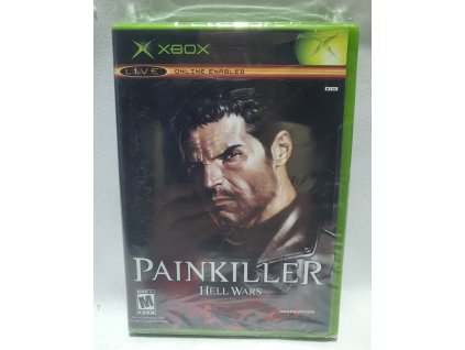 PAINKILLER HELL WARS Xbox NTSC  -originál fólia poškodená