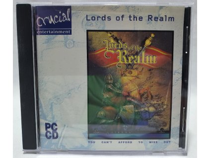 PC LORDS OF THE REALM MS-DOS PC CD-ROM v jewel case obale