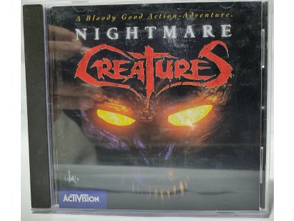 PC NIGHTMARE CREATURES PC CD-ROM v jewel case obale