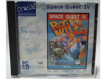 PC SPACE QUEST IV Roger Wilco PC CD-ROM v jewel case obale