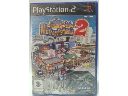 METROPOLISMANIA 2 Playstation 2 - originál fólia - poškodená