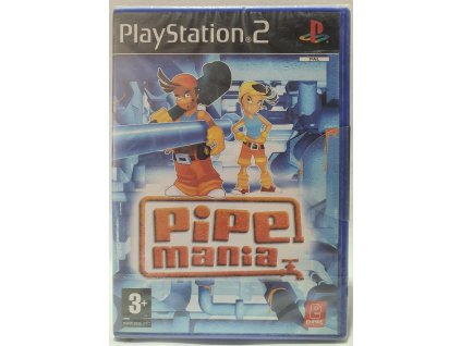 PIPEMANIA Playstation 2 - originál fólia - poškodená