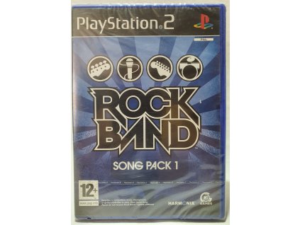 ROCK BAND SONG PACK 1 Playstation 2 - originál fólia - poškodená