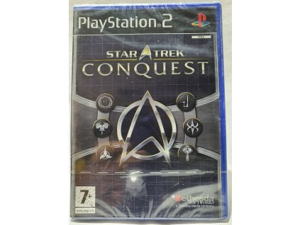STAR TREK CONQUESTS Playstation 2 - originál fólia - poškodená