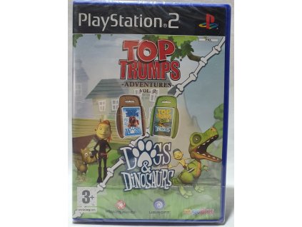 TOP TRUMPS ADVENTURES VOL.2 DOGS & DINOSAURS Playstation 2 - originál fólia