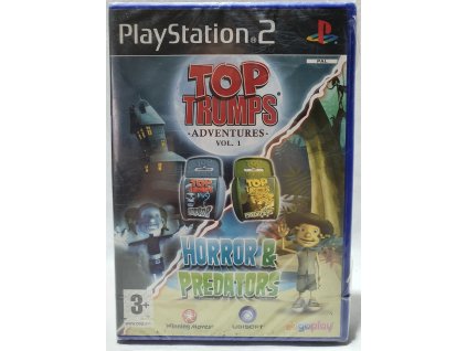 TOP TRUMPS VOL.1 HORROR & PREDATORS Playstation 2 - originál fólia