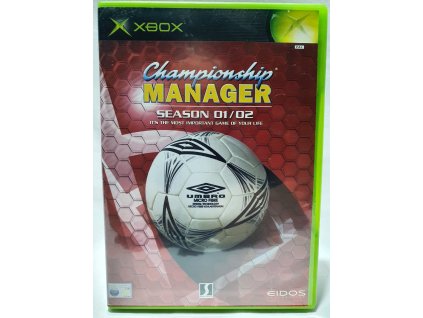 CHAMPIONSHIP MANAGER 01 / 02 Xbox