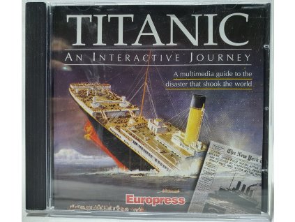 PC TITANIC AN INTERACTIVE JOURNEY PC CD-ROM V JEWEL CASE OBALE