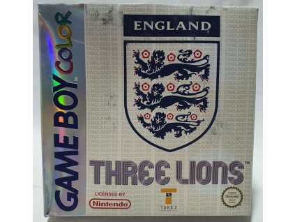 THREE LIONS NINTENDO GAME BOY A NINTENDO GAME BOY COLOR