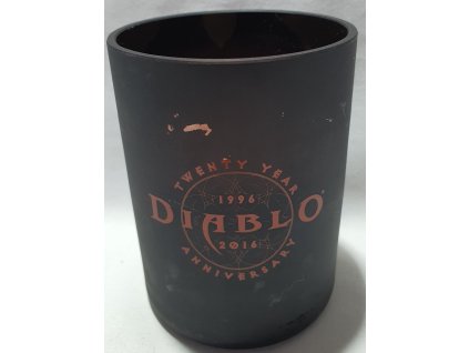 Diablo 20 year Anniversary SVIEČKA Blizzard original merch - čiastočne použitá