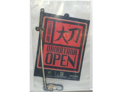 DAIKATANA OPEN / CLOSED TABUĽKA NA DVERE