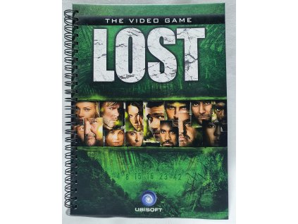 ZÁPISNÍK A5 LOST: THE VIDEO GAME TVRDÉ PAPIEROVÉ DOSKY ŠTVORČEKOVANÉ STRANY UBISOFT ORIGINÁL MERCH