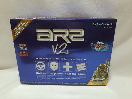 P2H ACTION REPLAY 2 VERZIA 2 DATEL  cheat system a memory card manager pre Playstation 2