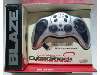 PXH BLAZE CYBERSHOCK INFRA RED CONTROLLER - OVLÁDAČ PRE PLAYSTATION 1 S INFRAČERVENÝM KONEKTOROM