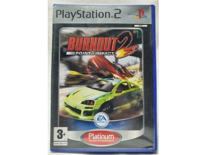 BURNOUT 2 POINT OF IMPACT Platinum Playstation 2