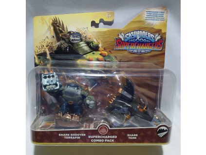 SKYLANDERS: SUPERCHARGERS SUPERCHARGED COMBO PACK - SHARK SHOOTER TERRAFIN + SHARK TANK
