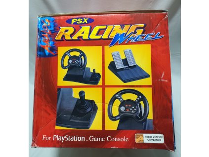 PXH KAPS RACING WHEEL - VOLANT S PEDALMI PRE PLAYSTATION 1