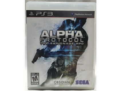 ALPHA PROTOCOL Playstation 3