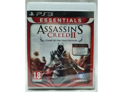 ASSASSIN'S CREED II GOTY Essentials Playstation 3