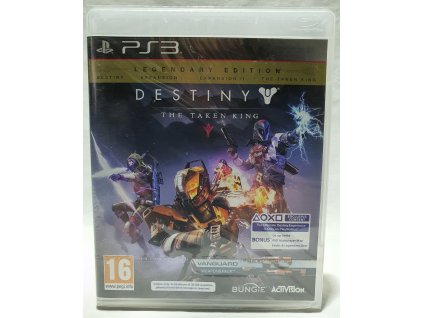 DESTINY THE TAKEN KING LEGENDARY VANGUARD EDITION (DESTINY+EXP I+EXP II+TAKEN KING) Playstation 3