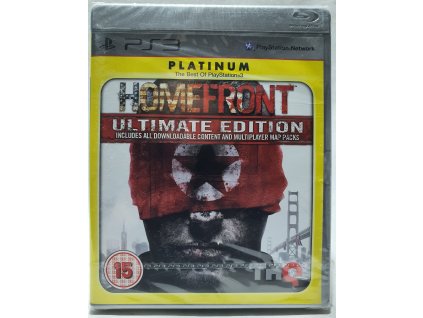 HOMEFRONT ULTIMATE EDITION Platinum Playstation 3