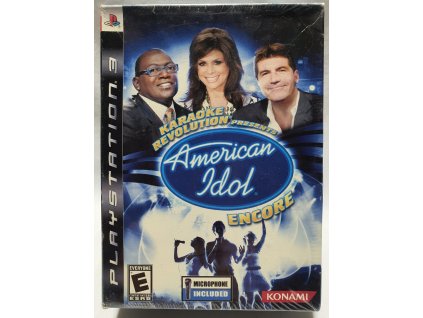 KARAOKE REVOLUTION AMERICAN IDOL ENCORE BUNDLE S MIKROFÓNOM Playstation 3