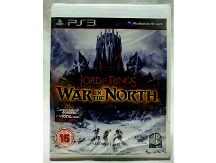 The LORD OF THE RINGS WAR IN THE NORTH Playstation 3