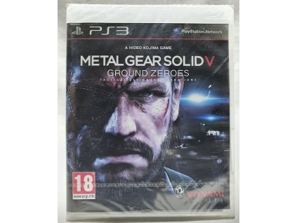 METAL GEAR SOLID V GROUND ZEROES Playstation 3