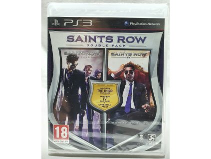 SAINTS ROW DOUBLE PACK (SAINTS ROW THE THIRD + SAINTS ROW IV) Playstation 3