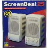 LOGIC3 SB 225 SCREENBEAT 25 Multimedia Stereo Speaker System - retro reproduktory k PC 25 Watt