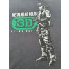 Tričko Metal Gear Solid Snake Eater 3D sivé Konami originál Merch
