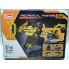 STAVEBNICA QIHUI 6801 MECHANICAL MASTER 2in1 DIY MECHANICAL TRANSMISSION BRICKS EXCAVATOR & ROBOT - STAVEBNICA Z 342 KOCIEK 2v1 BAGER / ROBOT S MECHANICKÝM PREVODOM