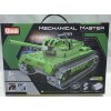 STAVEBNICA QIHUI 8011 MECHANICAL MASTER MILITARY FORCE BRICKS TANK QH-11 RC  - TANK QH-11 Z 453 KOCIEK NA DIAĽKOVÉ OVLÁDANIE