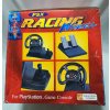 KAPS ANALOG RACING WHEEL - VOLANT S PEDÁLMI PRE PLAYSTATION 1  - KOMPATIBILNÝ S ANALÓGOVÝMI OVLÁDAČMI