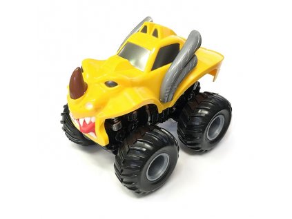 Monster 4x4 SUV auto na setrvačník I.série 13cm žluté (B)