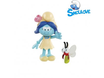 Šmoulové - figurka Smurfblossom a Sunny