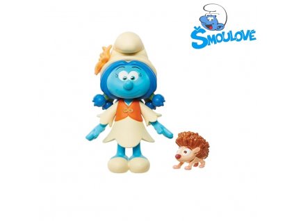 Šmoulové - figurka Smurflily a Cooper