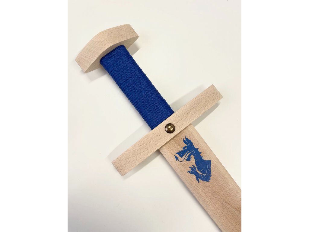 Malý meč modrý - drak modrý